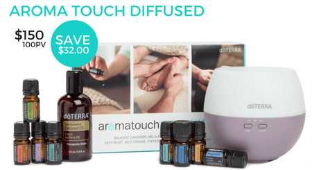 Aromatouch diffuse kit with free doterra membership